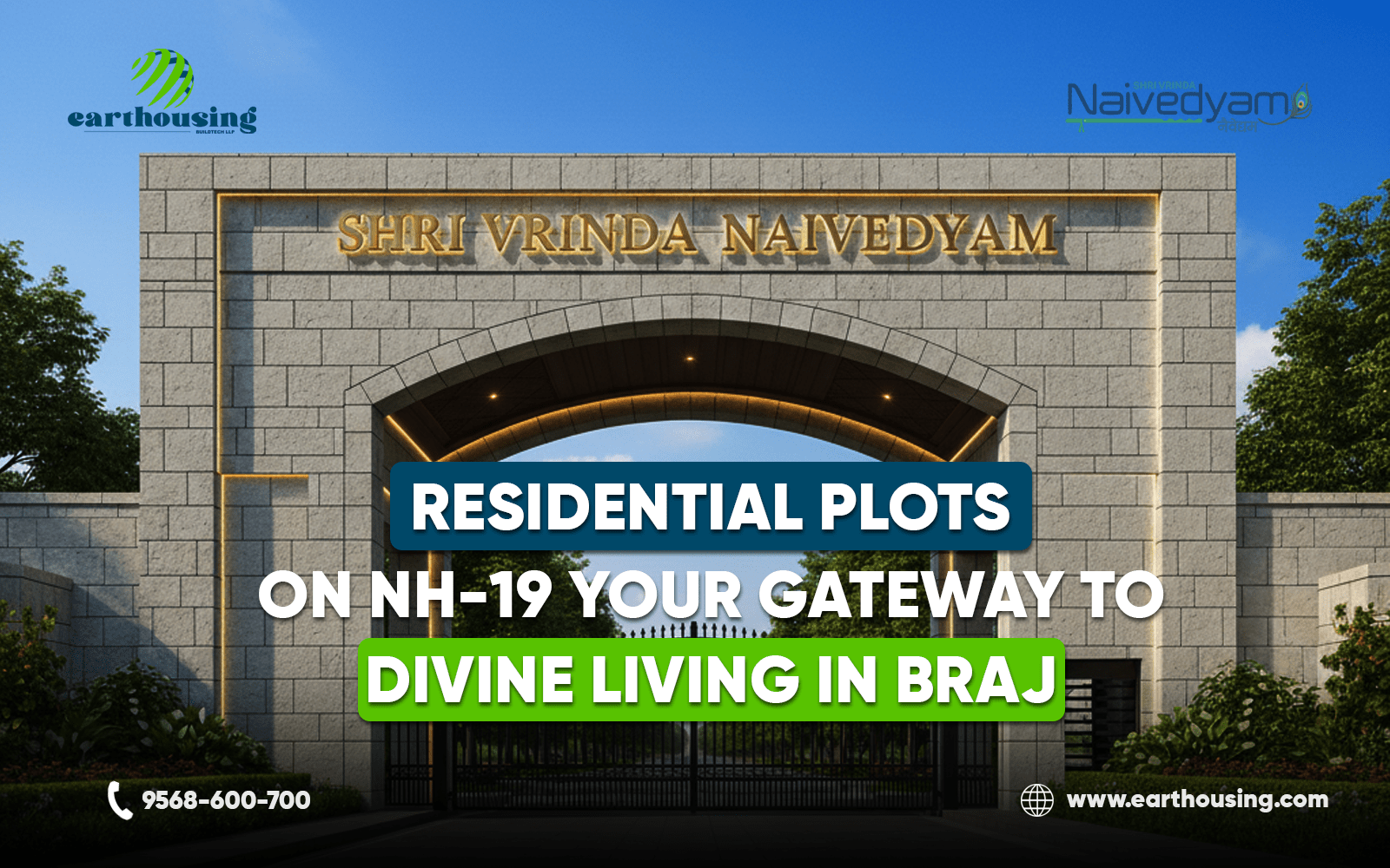 Residential Plots on NH-19: Your Gateway to Divine Living in Braj