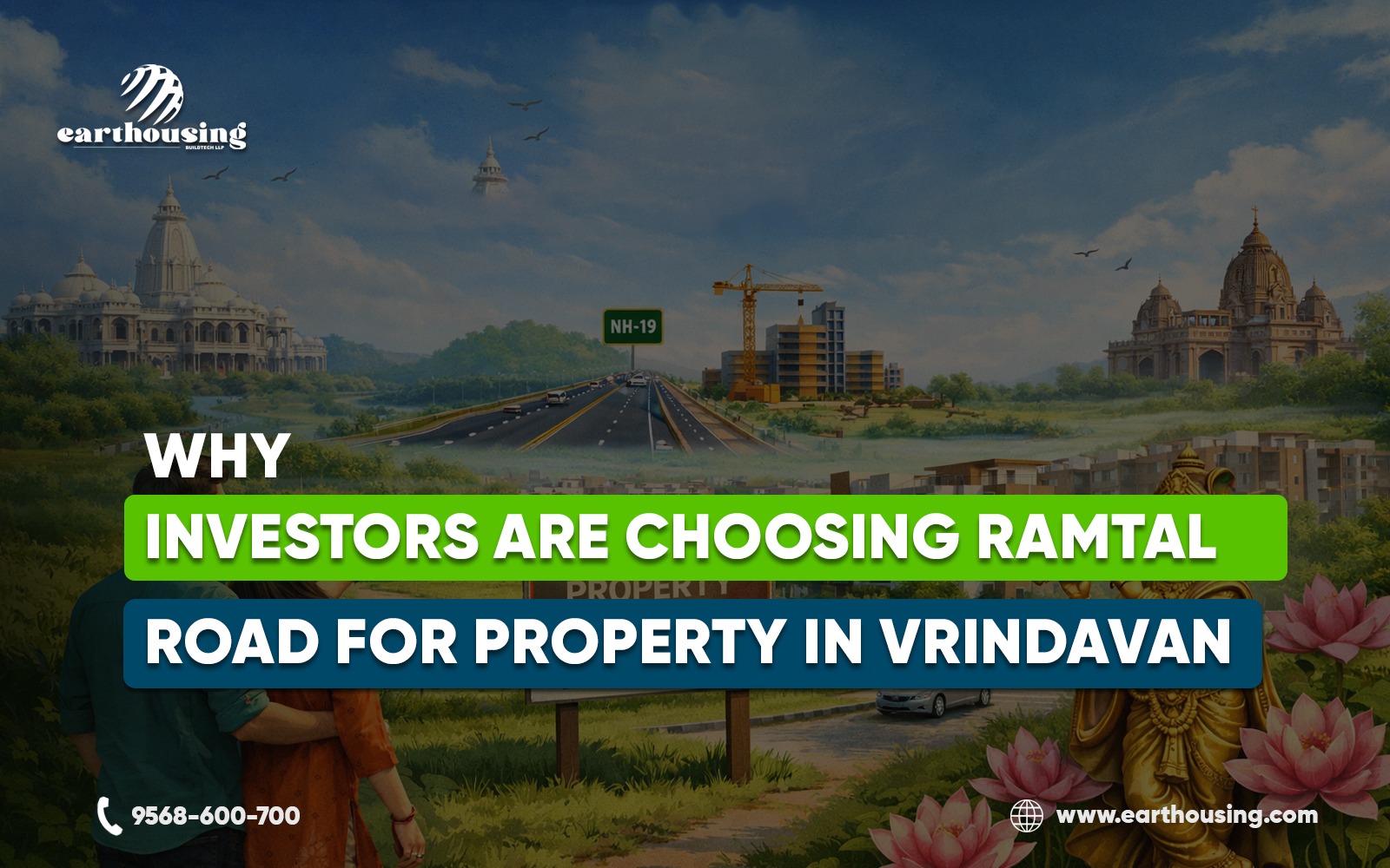 Why Investors Are Choosing Ramtal Road for Property in Vrindavan