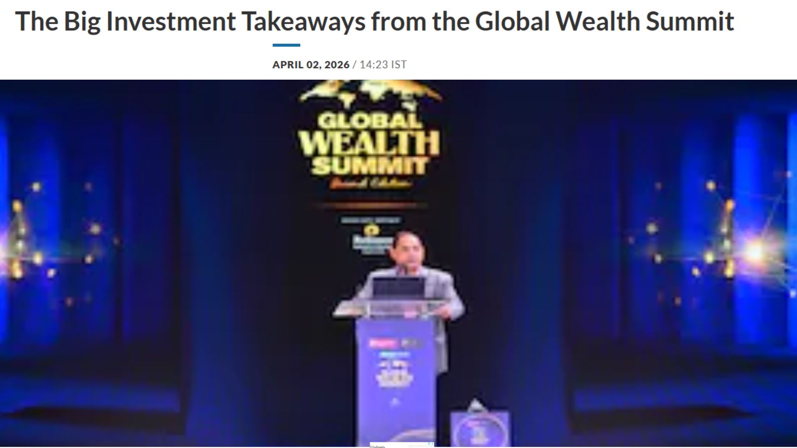 Global Themes Over Geographies: Top Investment Takeaways from the Global Wealth Summit
