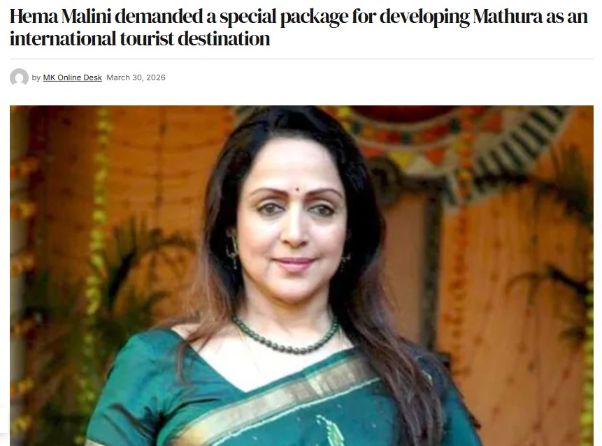 Hema Malini’s Vision for Mathura: A New Opportunity for Real Estate Growth