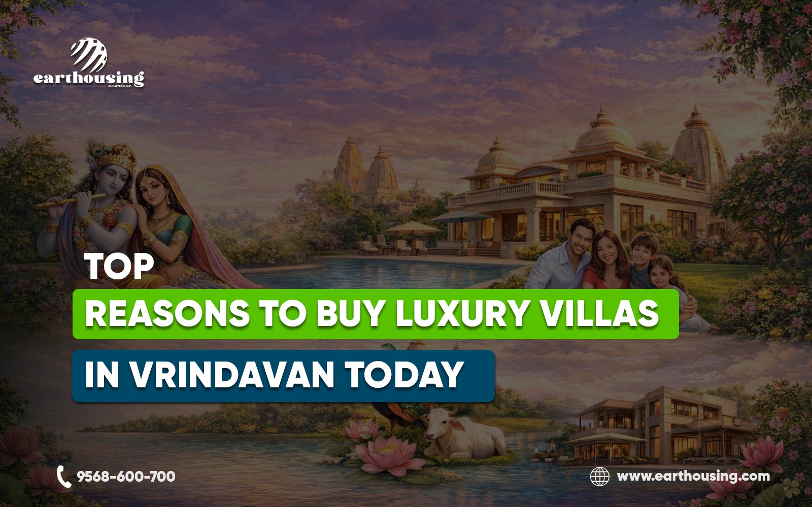 Top Reasons to Buy Luxury Villas in Vrindavan Today