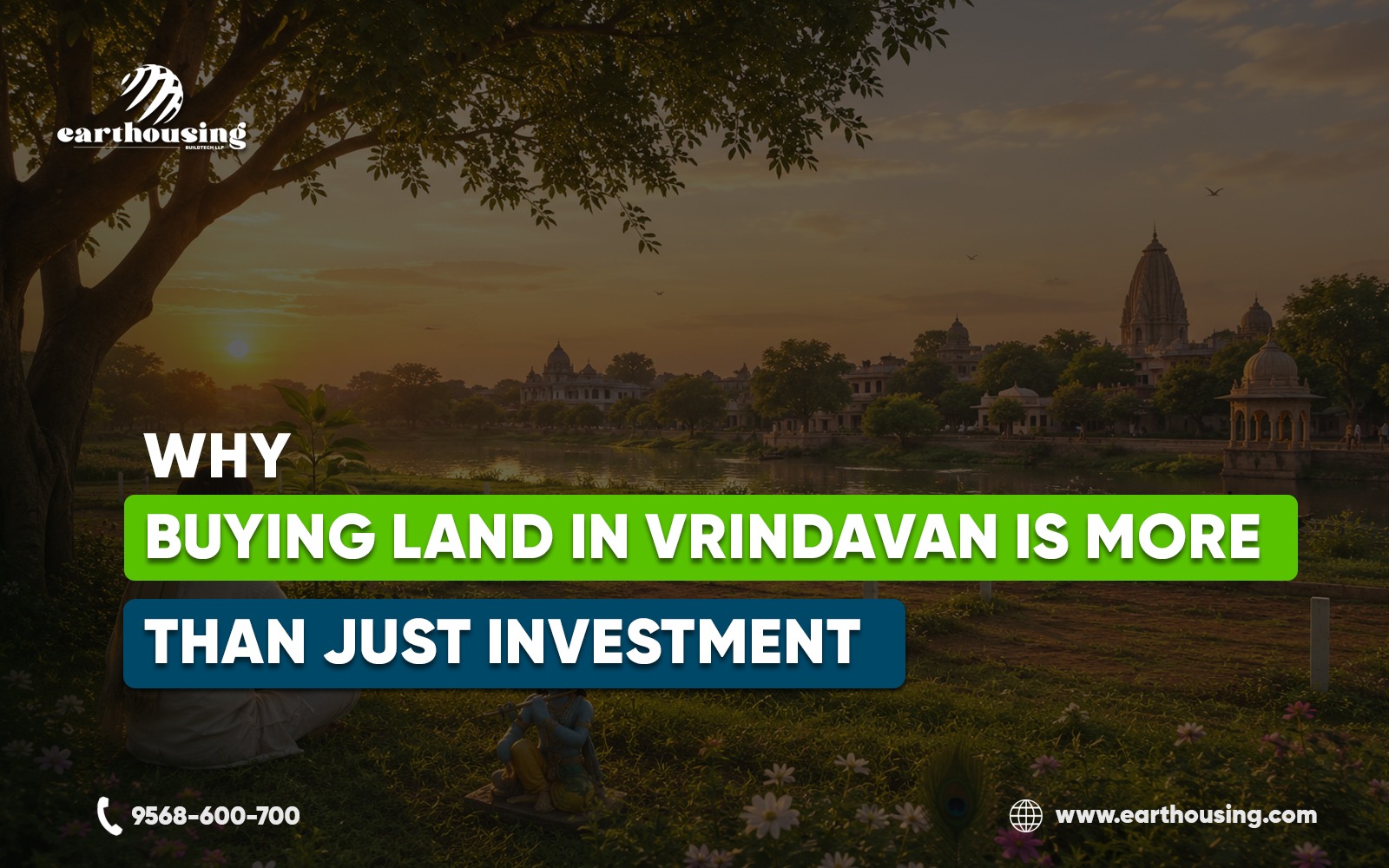 Why Buying Land in Vrindavan Is More Than Just Investment