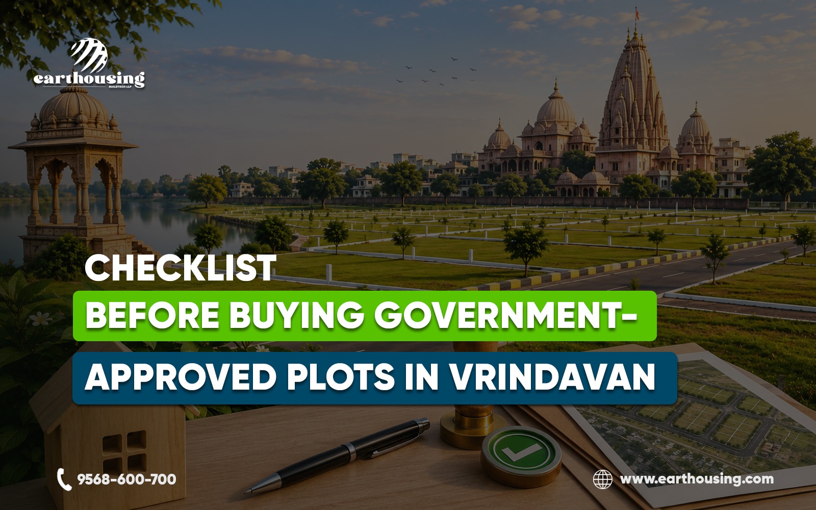 Checklist Before Buying Government-Approved Plots in Vrindavan