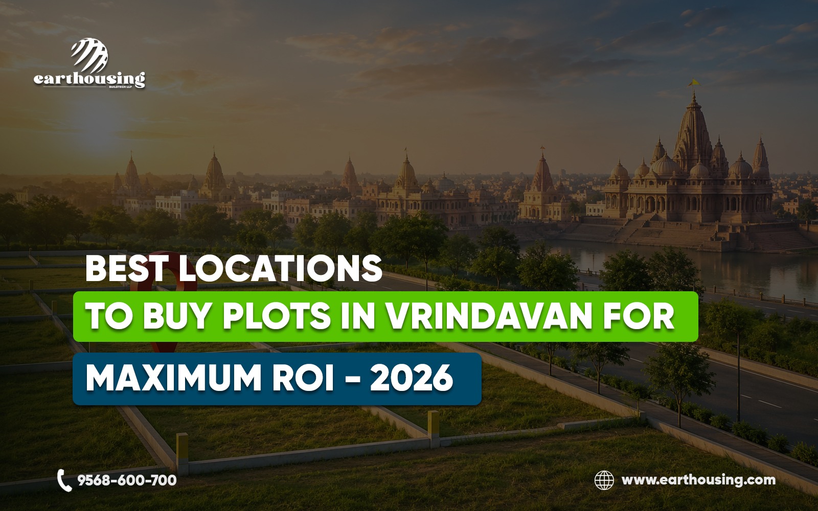 Best Locations to Buy Plots in Vrindavan for Maximum ROI - 2026