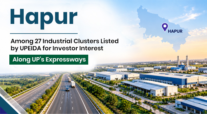 Hapur Among 27 Industrial Clusters Listed by UPEIDA for Investor Interest Along UP's Expressways