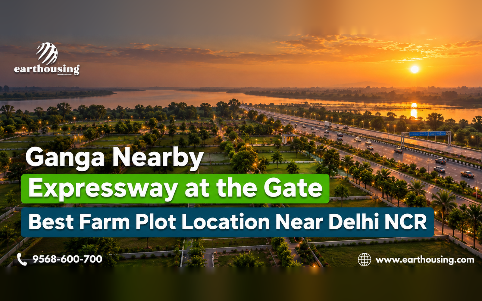 Ganga Nearby, Expressway at the Gate: Is Shivdhara Farms Garhmukteshwar the Best Location for Your Farm Plot?